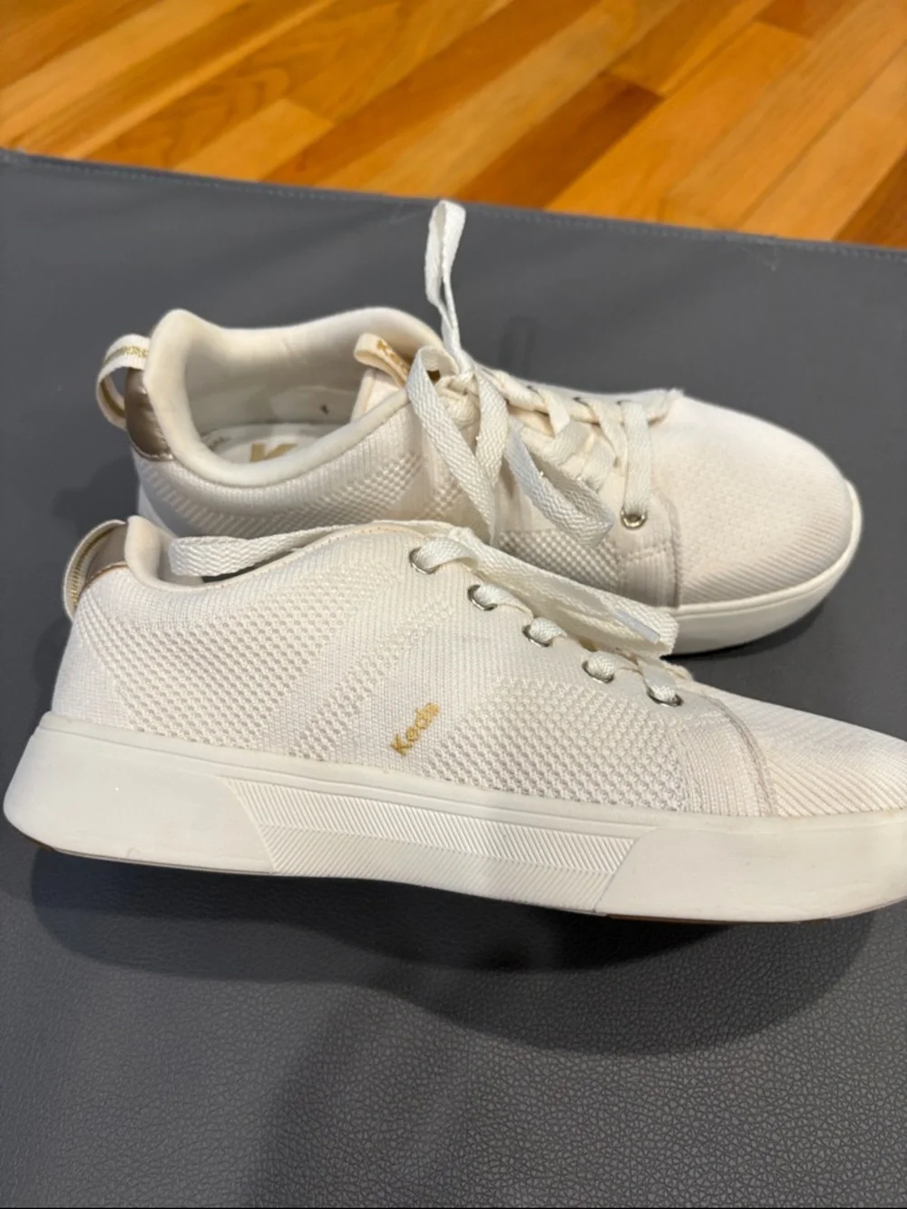 Keds Blisswalk Lace-Up Sneakers with Gold Accent - Picture 3 of 10